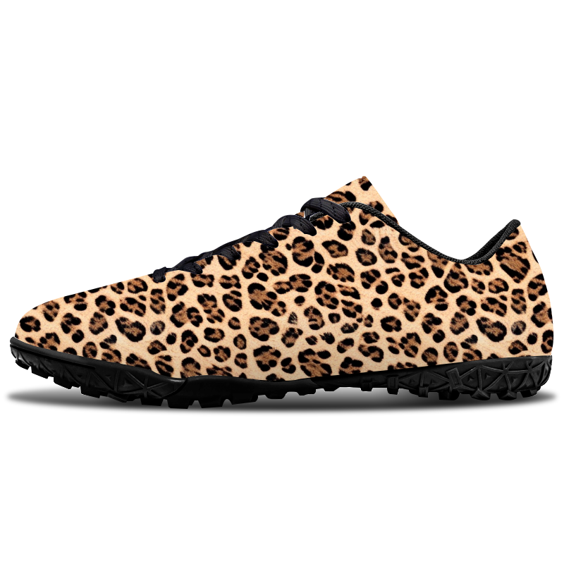 Turf Soccer Shoes Leopard Custom Kicker