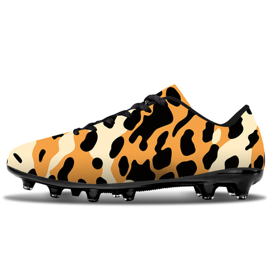 Leopard Unique Design Soccer Cleats FG