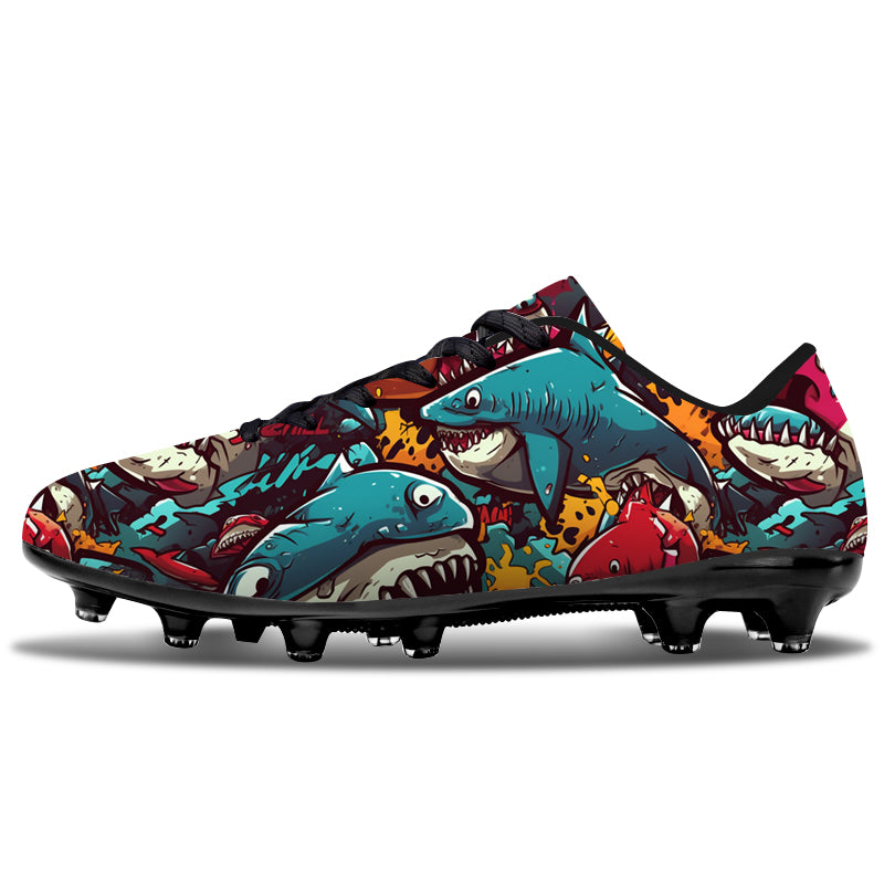 Shark Pattern Football Shoes FG