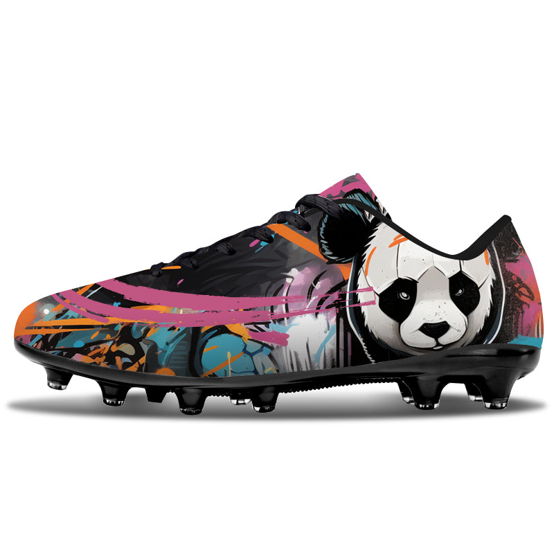 Panda Pattern Football Shoes FG