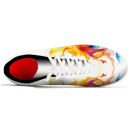 Flame Pattern Soccer Shoes FG
